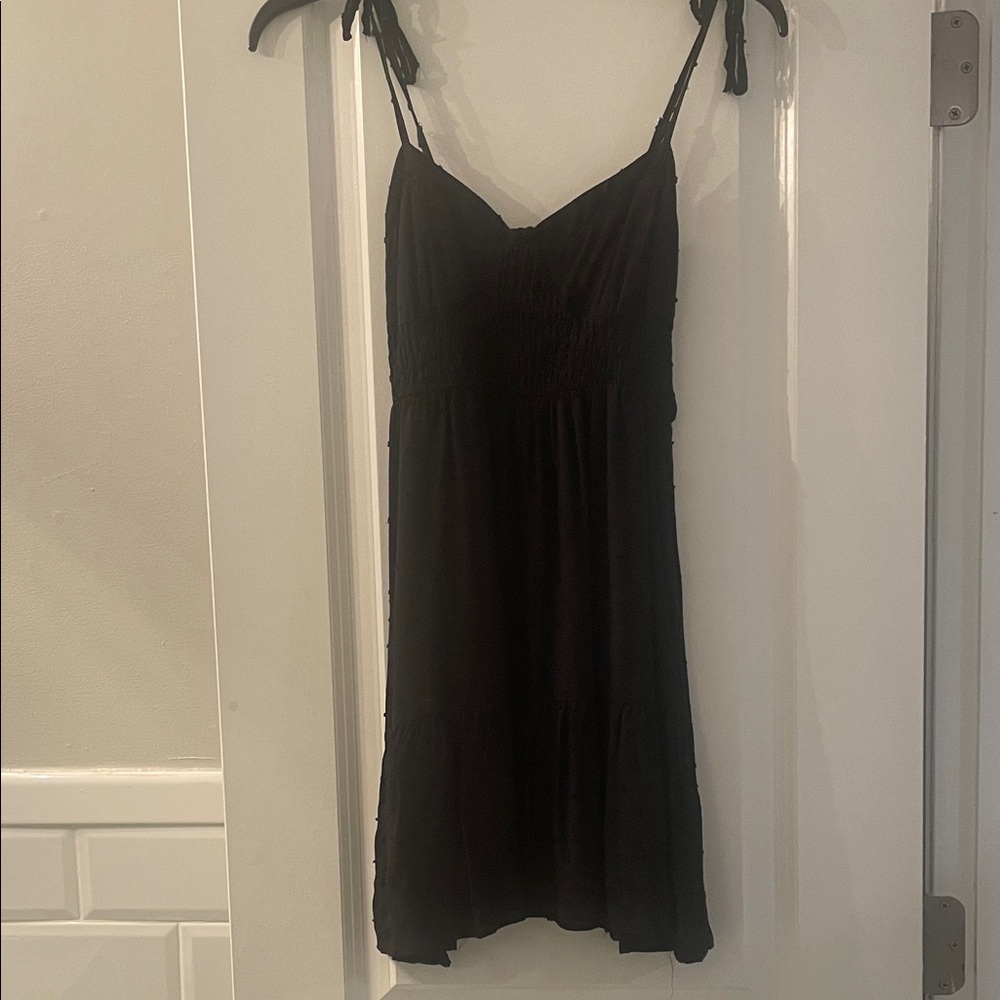 Black Strappy Dress